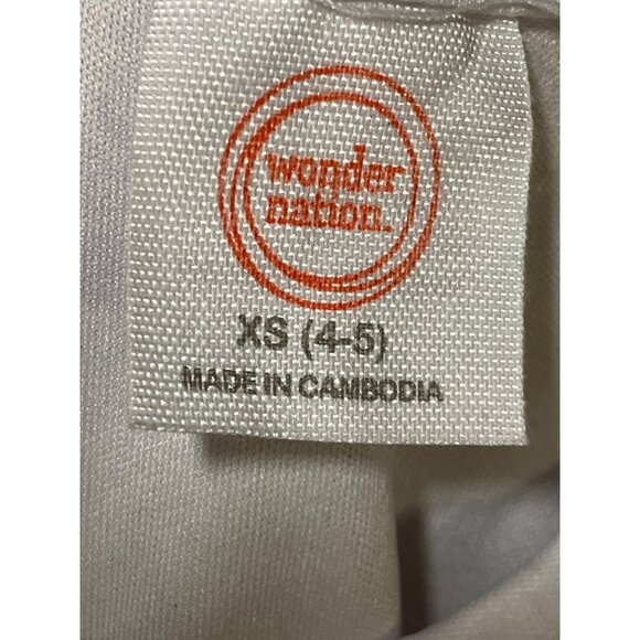 Wonder Nation Blue & White Floral Dress XS (4-5) - Picture 6 of 14